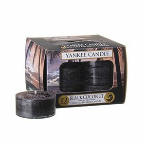 Yankee Candle Lumânări aromatice de ceai Black Coconut 12 x 9, 8 g imagine