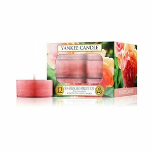 Yankee Candle Lumânări aromatice de ceai Sun-Drenched Apricot Rose 12 x 9, 8 g imagine