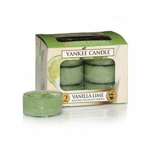 Yankee Candle Lumânări aromatice de ceai Vanilla Lime 12 x 9, 8 g imagine