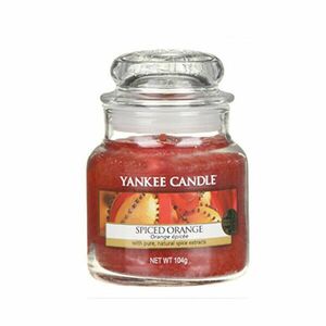 Yankee Candle Lumânare aromatică Classic mică Spiced Orange 104 g imagine