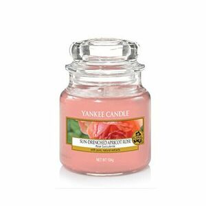 Yankee Candle Lumânare aromatică Classic mică Sun-Drenched Apricot Rose 104 g imagine