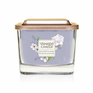 Yankee Candle Lumânare aromatică medie Sea Salt & Lavender 347 g imagine
