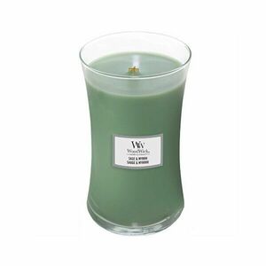 WoodWick Lumânare parfumată vază mare Sage & Myrrh 609 g imagine