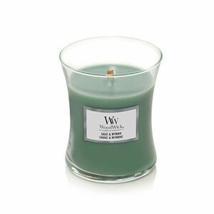 WoodWick Lumânare parfumată vază medie Sage & Myrrh 275 g imagine