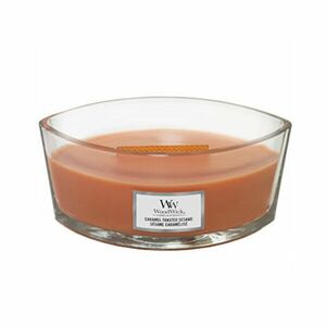 WoodWick Lumânare parfumată Caramel Toasted Sesame 453 g imagine