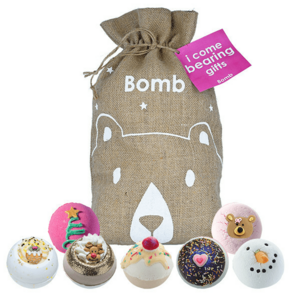 Bomb Cosmetics Set cadou de bombe efervescente pentru baie I Come Bearing Gifts 7 buc imagine