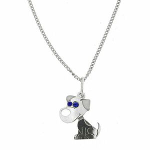 Praqia Jewellery Colier din argint pentru fete Cățel KO2068_CU035_40 (lanț, pandantiv) imagine