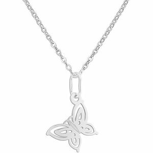 Praqia Jewellery Colier din argint pentru fete Fluture KO5228_BR030_40 (lanț, pandantiv) imagine