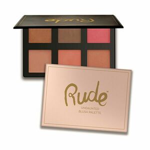 RUDE® Cosmetics Paletă de fard de obraz Undaunted(Blush Palette) 18 g imagine