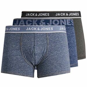 Jack&Jones 3 PACK - trunchiuri boxer bărbați JACDENIM TRUNKS 12168858 Navy Blazer XL imagine