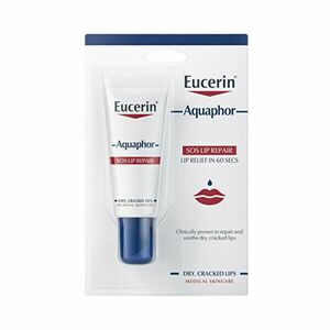 Eucerin Balsam pentru buze uscate și crăpate Aquaphor (SOS Lip Herbal Essences Repair) 10 ml imagine