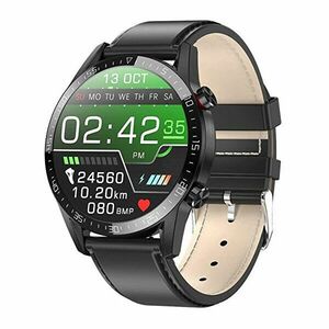Wotchi Smartwatch WT35BLL - Negru Leather imagine