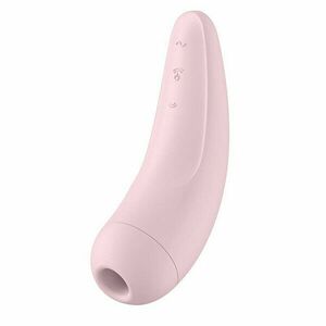 Satisfyer Vibrator pentru stimularea clitorisului Curvy 2+ Pink imagine