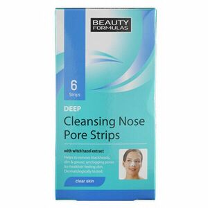 Beauty Formulas Benzi de curățare pentru nas(Deep Cleansing Nose Strips) imagine