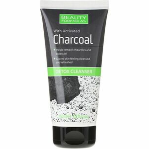 Beauty Formulas Emulsie Detoxifiantade cărbune activCharcoal(DetoxClean ser) 150 ml imagine