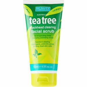 Beauty Formulas Peeling de Ten Tea Tree Tea Tree (Blackhead Clearing Facial Scrub) 150 ml imagine