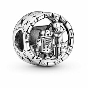 Pandora Mărgea din argint Star Wars C-3PO a R2-D2 799245C00 imagine