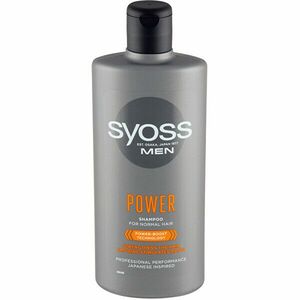 Syoss Șampon întăritor pentru bărbați pentru păr normal Power (Shampoo) 440 ml imagine