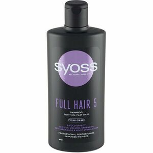 Syoss Șampon pentru păr slab și subțire Full Hair 5 (Shampoo) 440 ml imagine