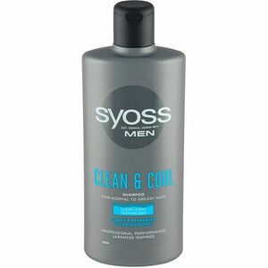 Syoss Șampon pentru bărbați pentru păr normal și grasClean & Cool (Shampoo) 440 ml imagine