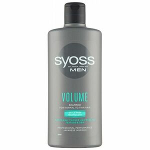 Syoss Șampon bărbătesc pentru volumul părului, pentru păr normal sau subțire Volume (Shampoo) 440 ml imagine