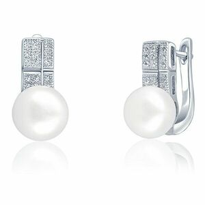 JwL Luxury Pearls Cercei frumoși cu perle și zirconii JL0644 imagine