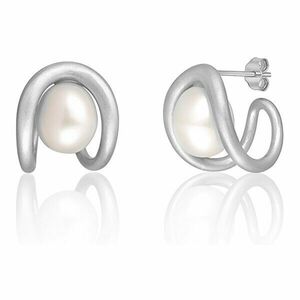 JwL Luxury Pearls Cercei de argint la modă cu perle reale JL0651 imagine