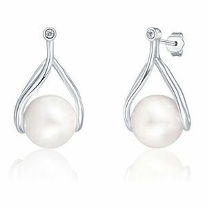 JwL Luxury Pearls Cercei din argint fini cu perlă adevărată JL0653 imagine