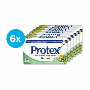Protex Săpun solid antibacterian Herbal (Bar Soap) 6 x 90 g imagine