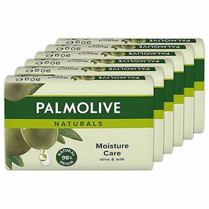 Palmolive Săpun solidNaturalsMoistureCare Olive & Milk 6 x 90 g imagine