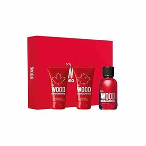 Dsquared² Red Wood - EDT 50 ml + gel de duș 50 ml + loțiune de corp 50 ml imagine