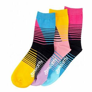 Meatfly 3 PACK - șosete colorate Color Scale socks - S19 40-43 imagine
