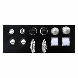 Troli Set de cercei frumoși- Silver (6 perechi) imagine