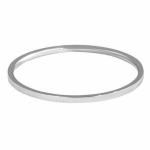 Troli Inel elegant minimalist din oțel Silver 59 mm imagine