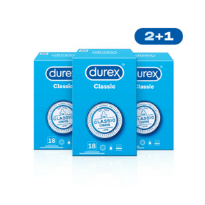 Durex prezervative Classic 2+1 imagine