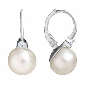 JVD Cercei eleganți cu perle și zirconii SVLE0873XH2P100 imagine