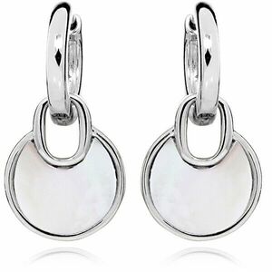 JVD Cercei eleganți din argint inele cu pandantive de perle SVLE0347SH8PL00 imagine