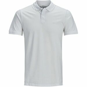 Jack&Jones Pentru bărbațicămașă polo Slim Fit JJEBASIC 12136516 White XXL imagine