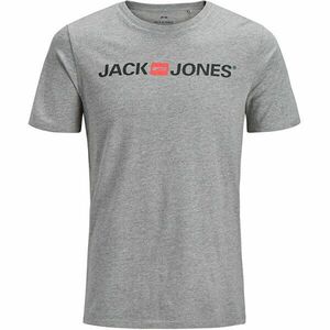 Jack&Jones Tricou pentru bărbați JJECORP 12137126 Light Grey Melange SLIM FIT - MELANGE XXL imagine