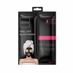 Gabriella Salvete Mască de peeling neagrăActive C harcoal(Black Peel-Off Mask) 2 x 8 ml imagine