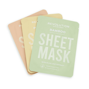 Revolution Skincare Set de măști pentru față pentru tenul uscat Biodegradable (Dry Skin Sheet Mask) imagine