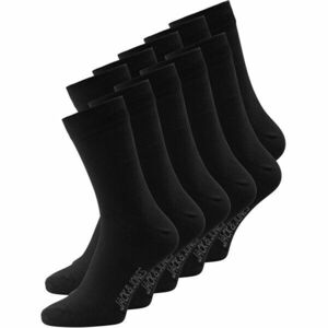 Jack&Jones 10 PACK - ciorapi pentru bărbați JACJENS 12125756 Black imagine