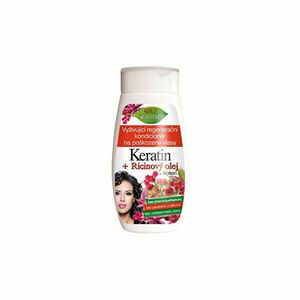 Bione Cosmetics Balsam regenerant nutritiv pentru păr deteriorat Ulei de keratina + Ricin 260 ml imagine
