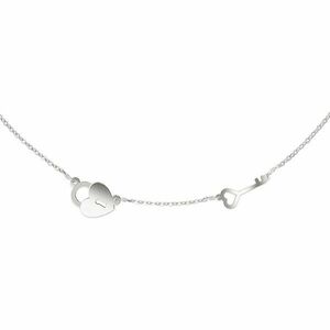 Praqia Jewellery Colier romantic din argint Zoe N6320 imagine