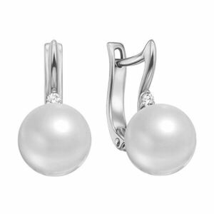 JVD Cercei eleganți cu perle și zirconii SVLE0912XH2P100 imagine