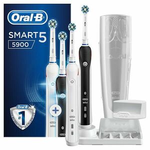 Oral B Set periuțe de dinți electrice Smart 5 5900 DUO Handle imagine