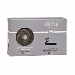Maison Berger Paris Set cadou difuzor auto negru + reumplere Antiodour tutun imagine