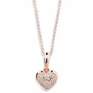Cutie Jewellery Pandantiv în formă de inimă din aur roz Z6295-2383-40-10-X-4 imagine