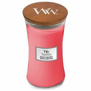 WoodWick Lumânare parfumată in vază Pepene verde & Pink Quartz 609, 5 g imagine