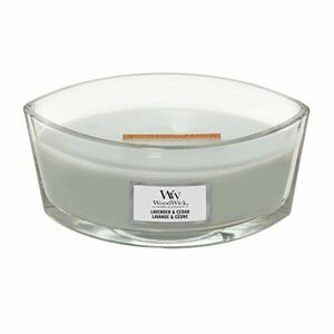WoodWick Lumânare parfumată Lavender & Cedar 453 g imagine